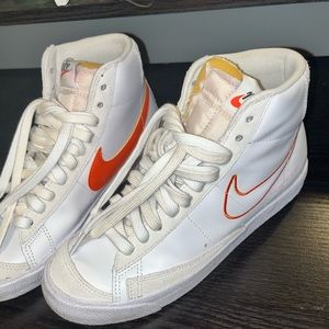Orange Nike blazer